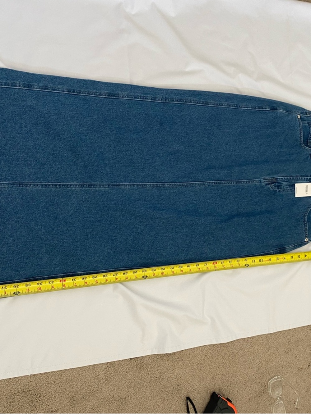 Long Denim Skirt by Forever 21., in Classic Blue. Size Medium. NWT - Picture 7 of 12